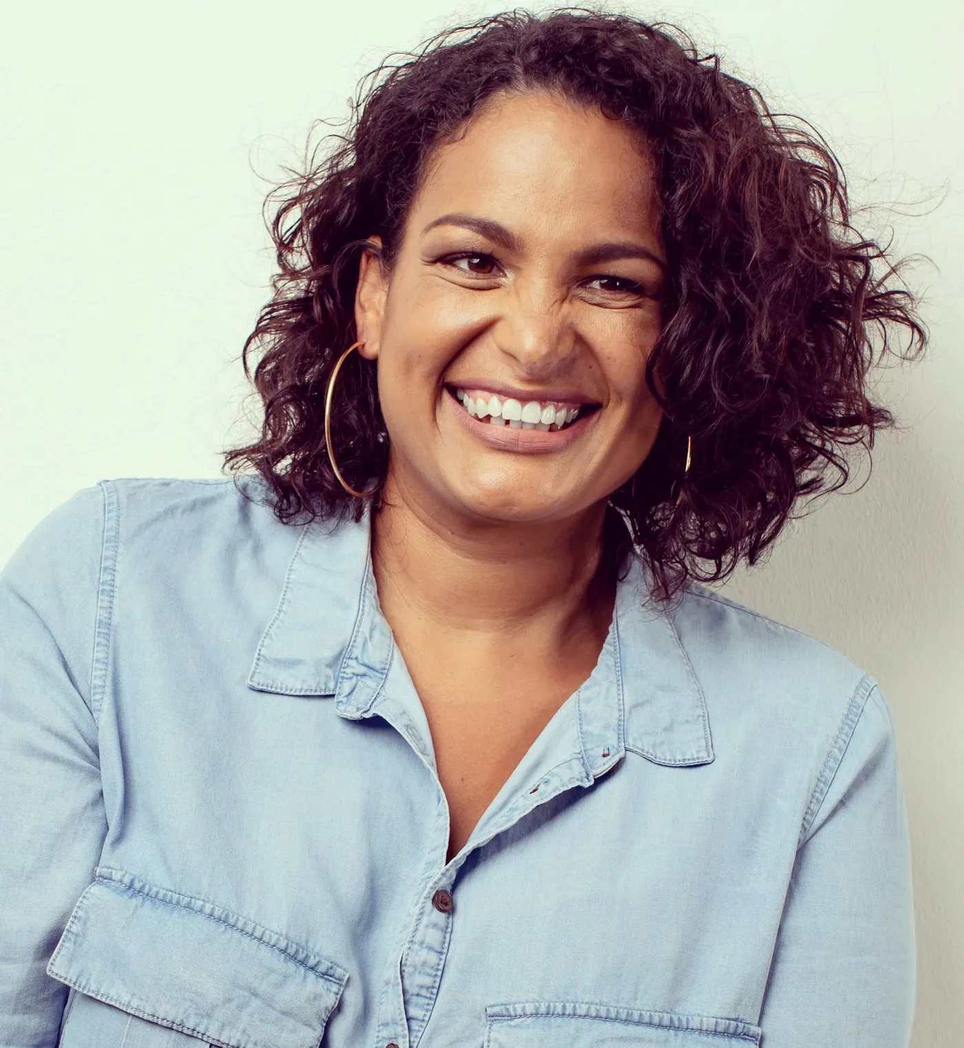 Leslie Belliot, présentatrice de À table avec Kopa